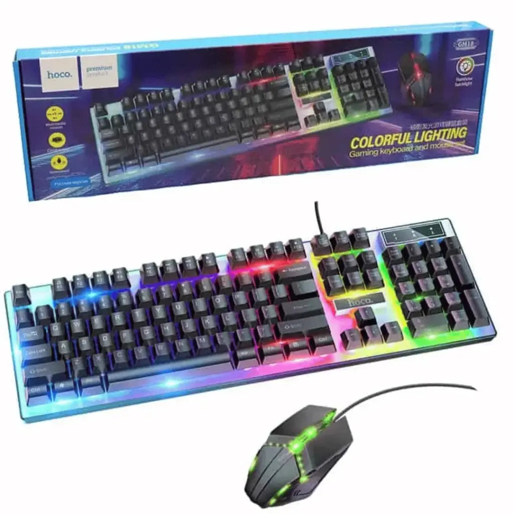 HOCO Gaming Keyboard and Mouse Set GM18