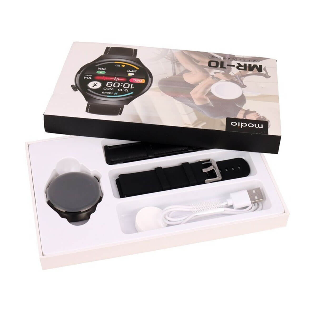 MODIO Watch 4 + Double Strap MR-10