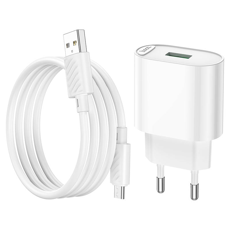 HOCO type-c fast safe charger set C109A