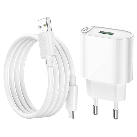 HOCO type-c fast safe charger set C109A