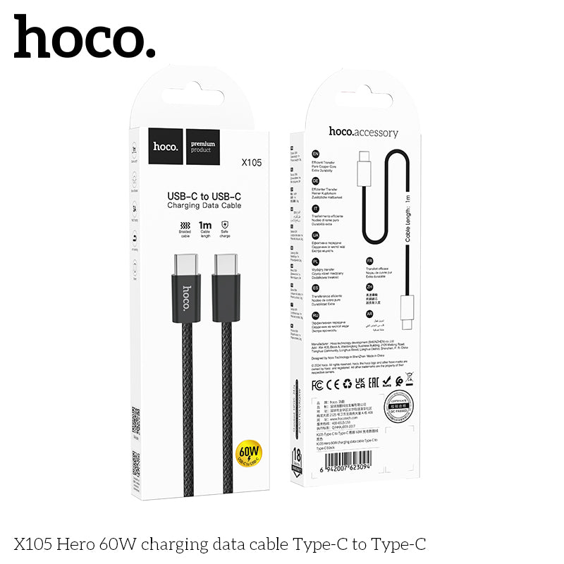 HOCO type-c to type-c X105