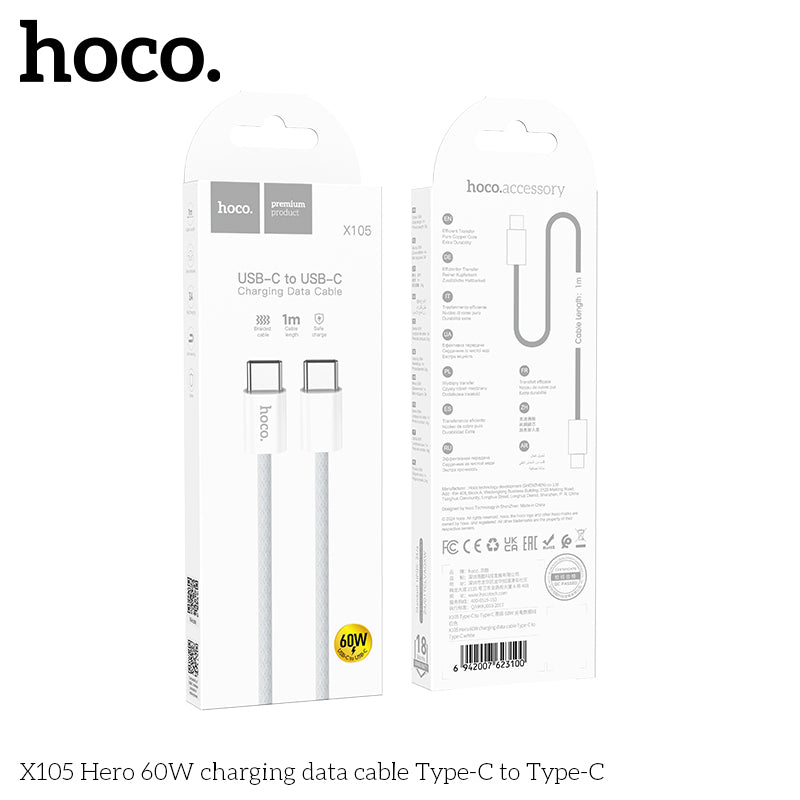 HOCO type-c to type-c X105