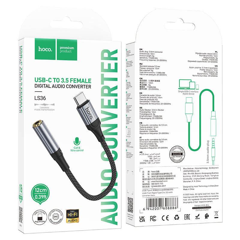 HOCO Audio Converter LS36