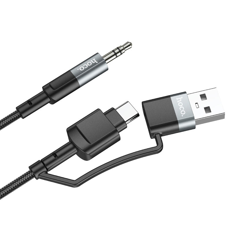 HOCO Type C / USB / AUX Digital Audio Conversion Cable UPA23