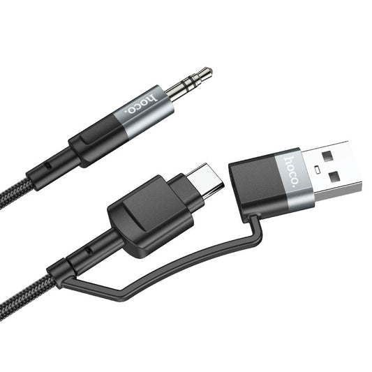 HOCO Type C / USB / AUX Digital Audio Conversion Cable UPA23