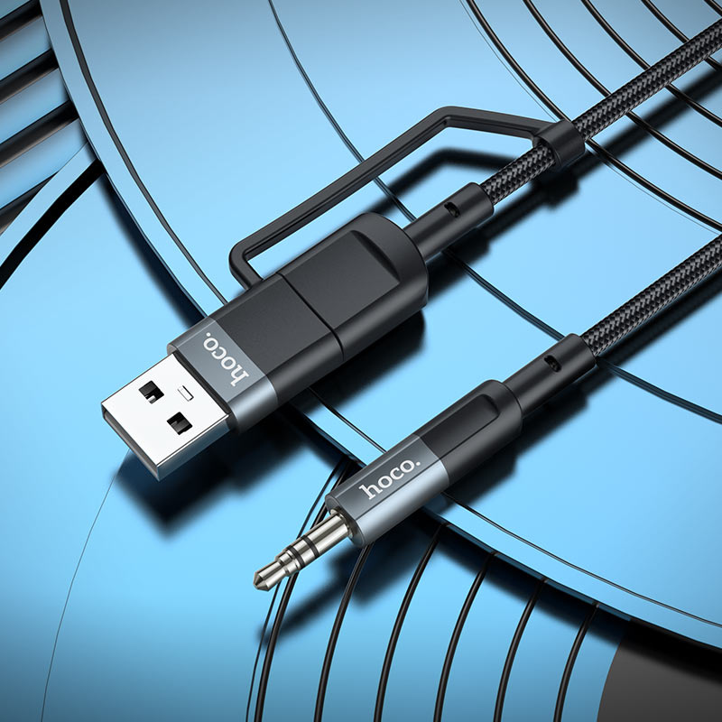 HOCO Type C / USB / AUX Digital Audio Conversion Cable UPA23