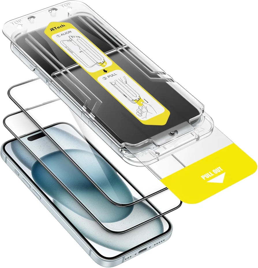 Privacy self installing screen protector